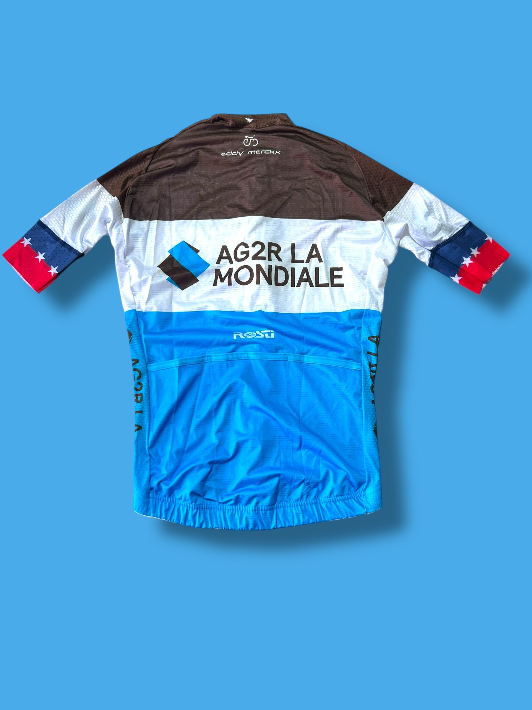 Rosti AG2R LA MONDIALE 選手支給品 Lサイズ Summer Aero Short Sleeve Jersey Rosti|AG2R Citroen |Cycling – Pro