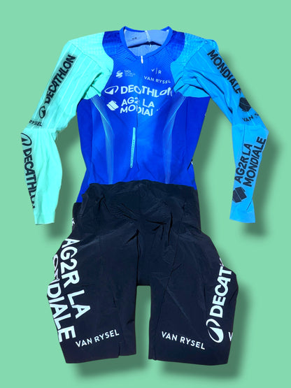 Long Sleeve TT Suit With Pockets|Decathlon |Van Rysel  Pro Cycling Kit