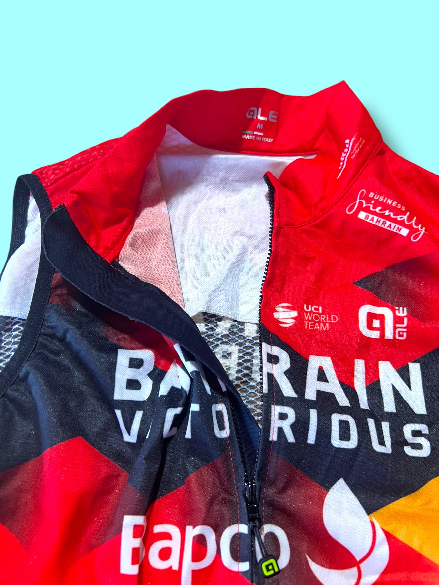 Lightweight Vest Gilet Windproof  Winter | Ale |Bahrain Victorious| Pro Cycling Kit