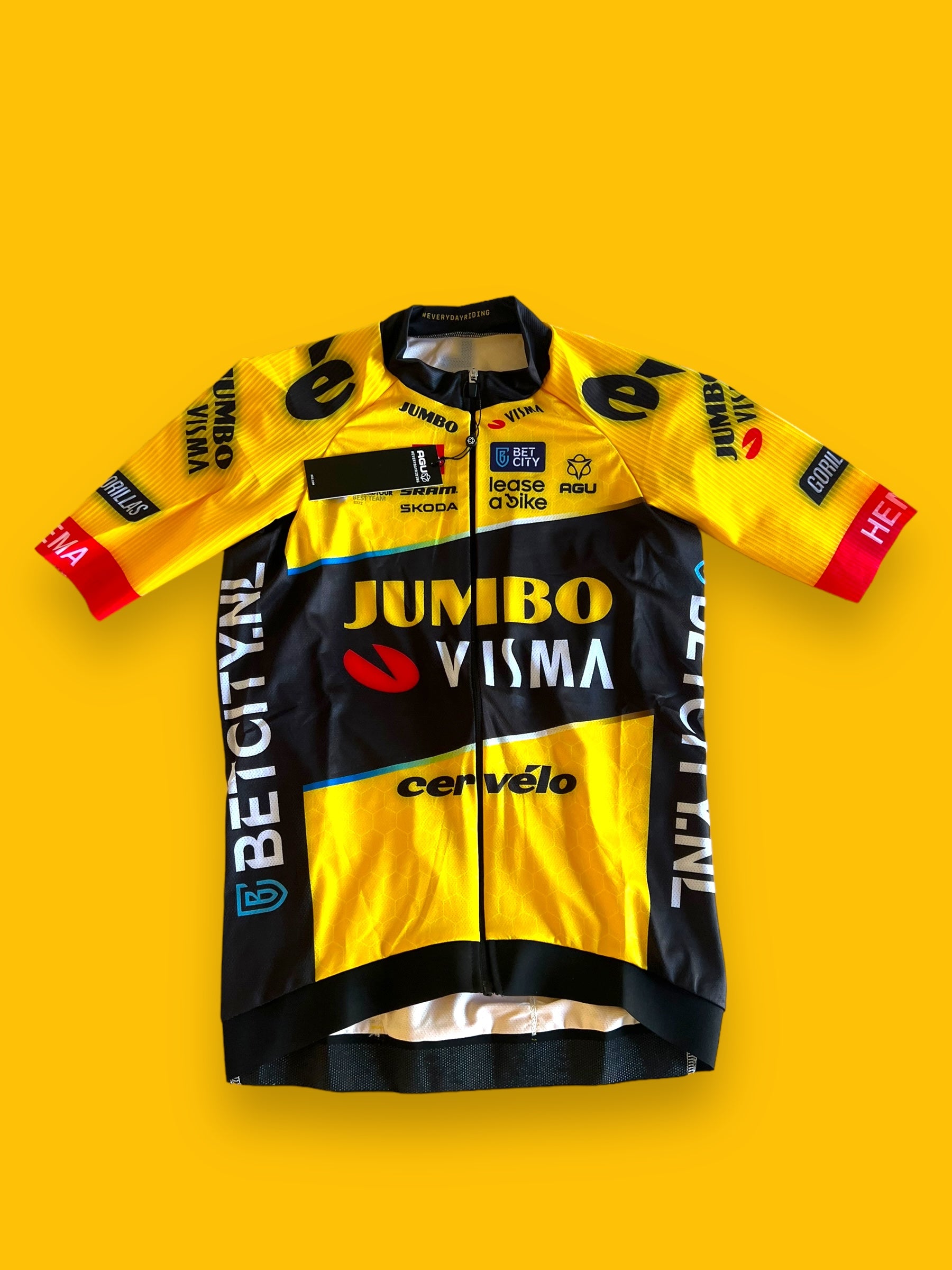 Aero Jersey Short Sleeve | Agu | Jumbo Visma | Pro Cycling Kit