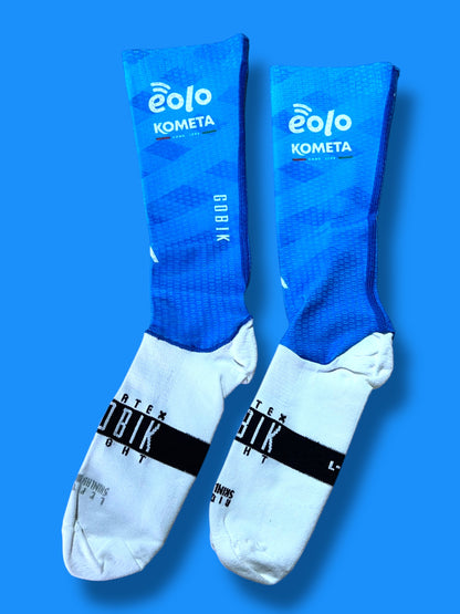 Aero Socks|Eolo Kometa Gobik| Pro Cycling Kit