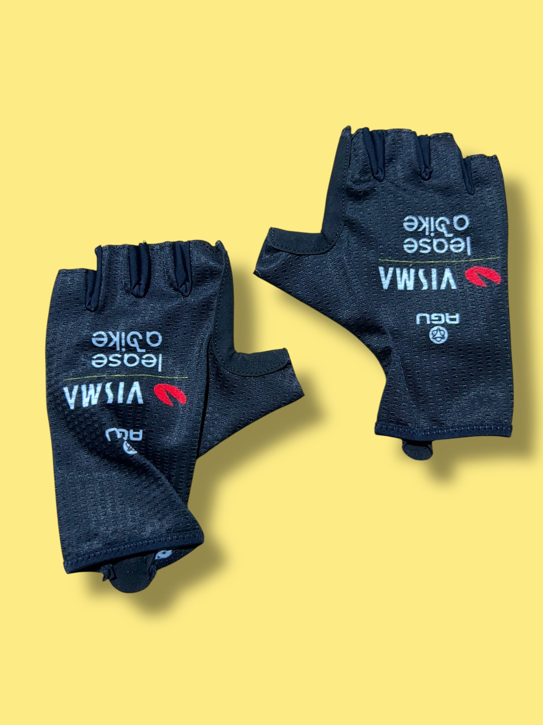 Gloves Race Mitts Padded Lightweight Rider Issued  | Jumbo Visma  | Agu | Pro Cycling Kit