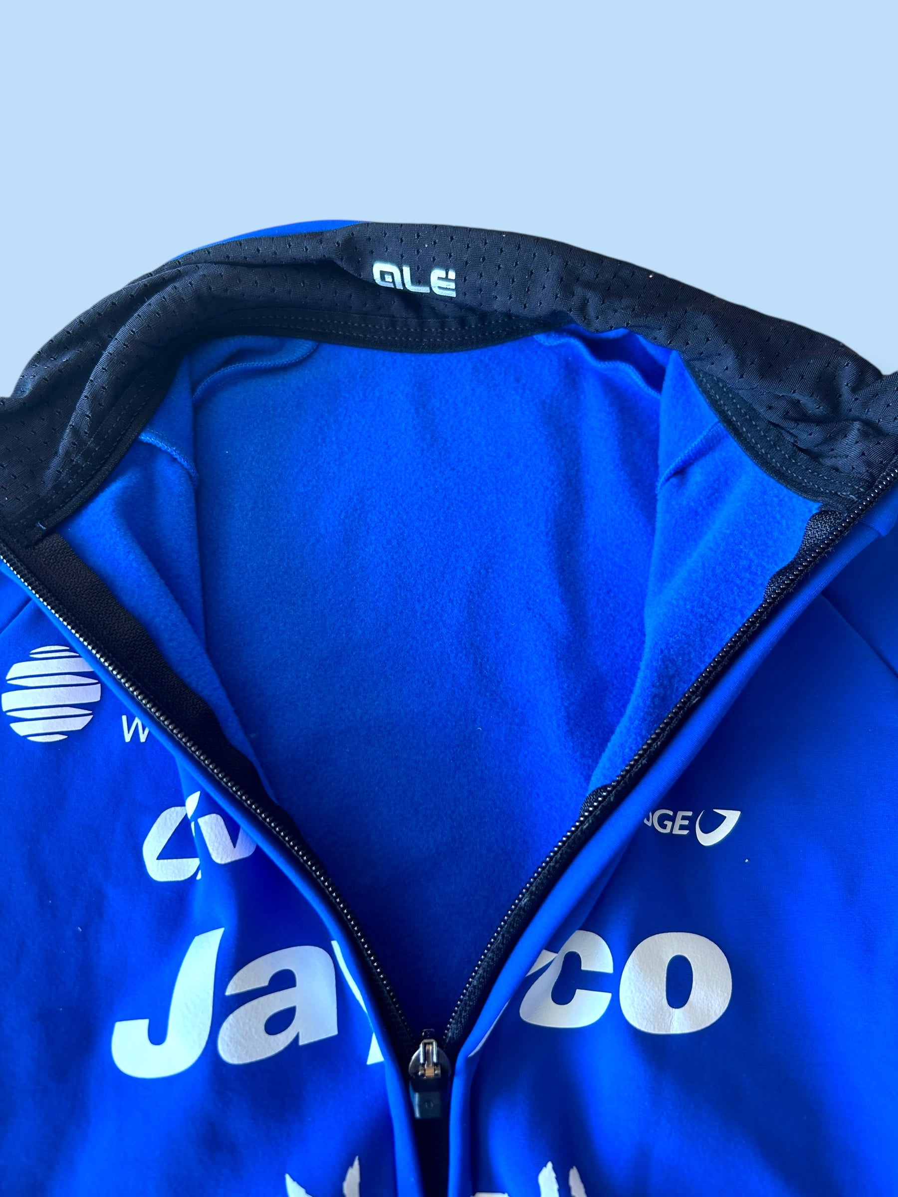 Winter Gabba Short Sleeve Winter Jersey Jacket Thermal Racing Klimatik Womens| Ale |  Jayco Alula| Pro Cycling Kit