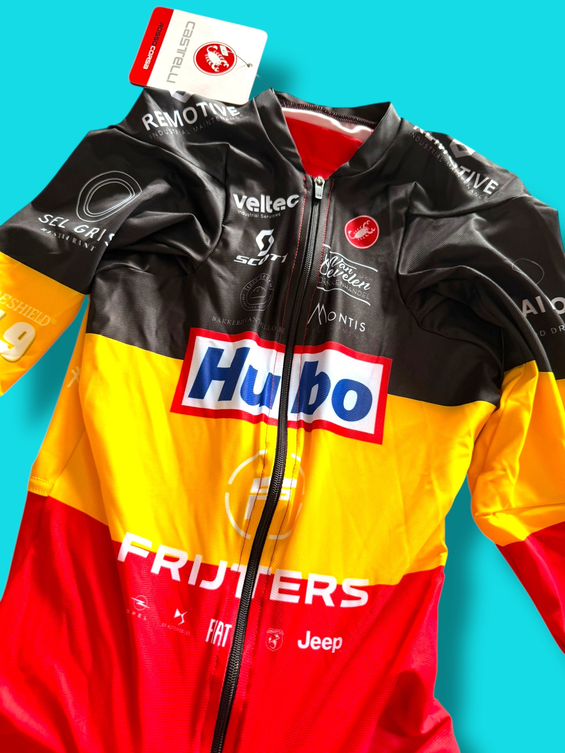 Castelli Bodypaint TT Suit Aerosuit Belgian Champion |Castelli |Hubo |Cycling