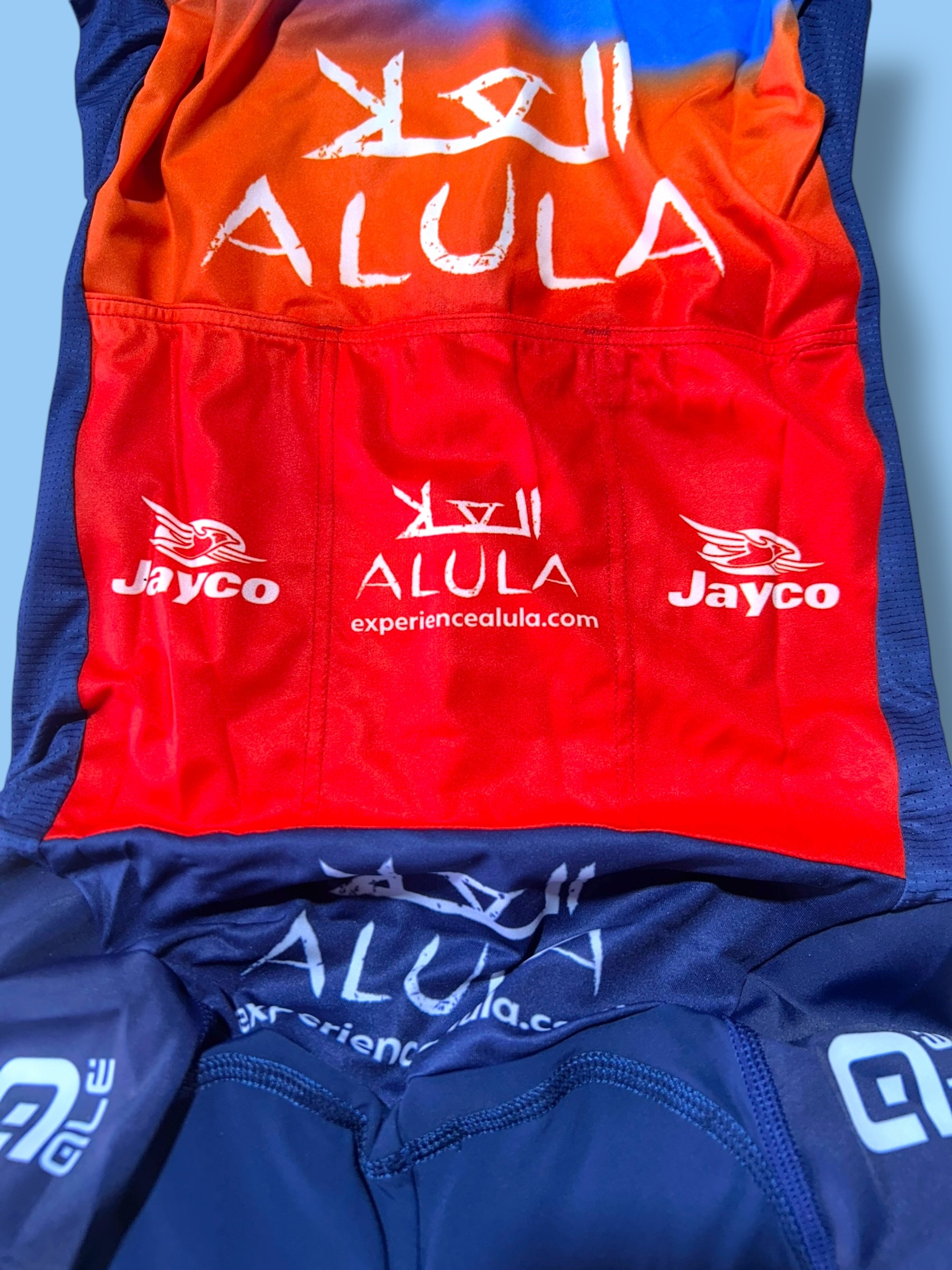 Aerosuit  Road Racing Triathlon Roadsuit| Ale |Jayco Alula| Pro Cycling Kit