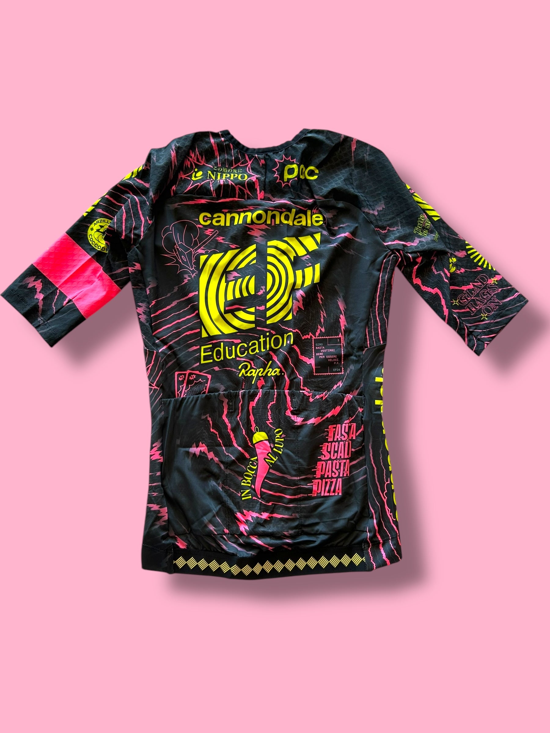 Short Sleeve Aero Jersey Womens  | Rapha Pro Team |  EF Education First  | Pro Cycling Kit