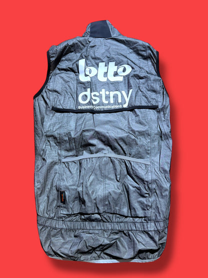 Rain Vest + Pockets|Lotto DSTNY Vermarc| Pro Cycling Kit