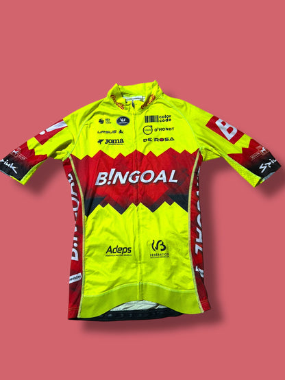 Aero Jersey Team Rider Issued| Bingoal Vermarc| Pro Cycling Kit