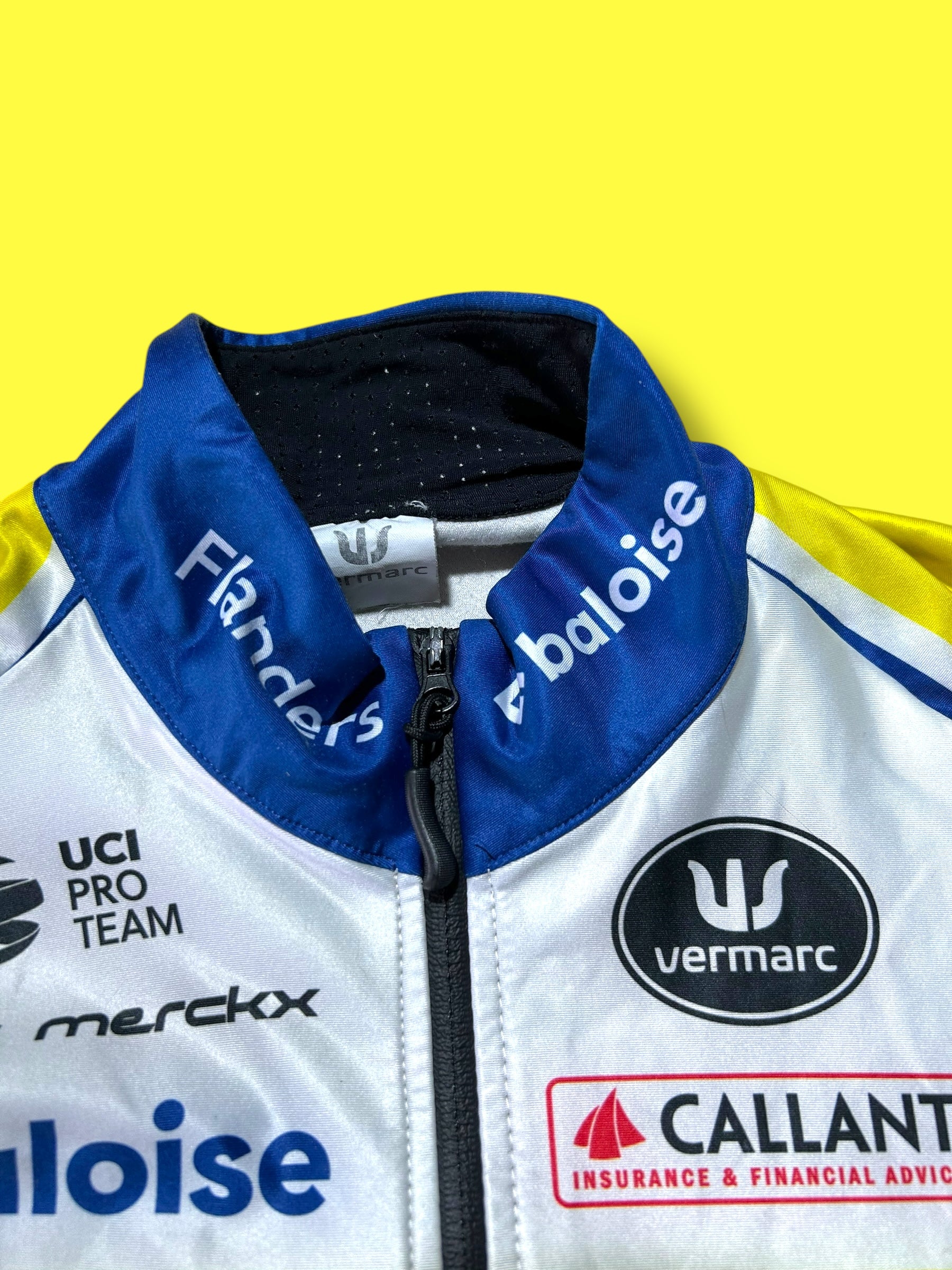 Winter Gabba Jacket Windproof Thermal  | Vermarc |  Flanders Baloise| Pro Cycling Kit