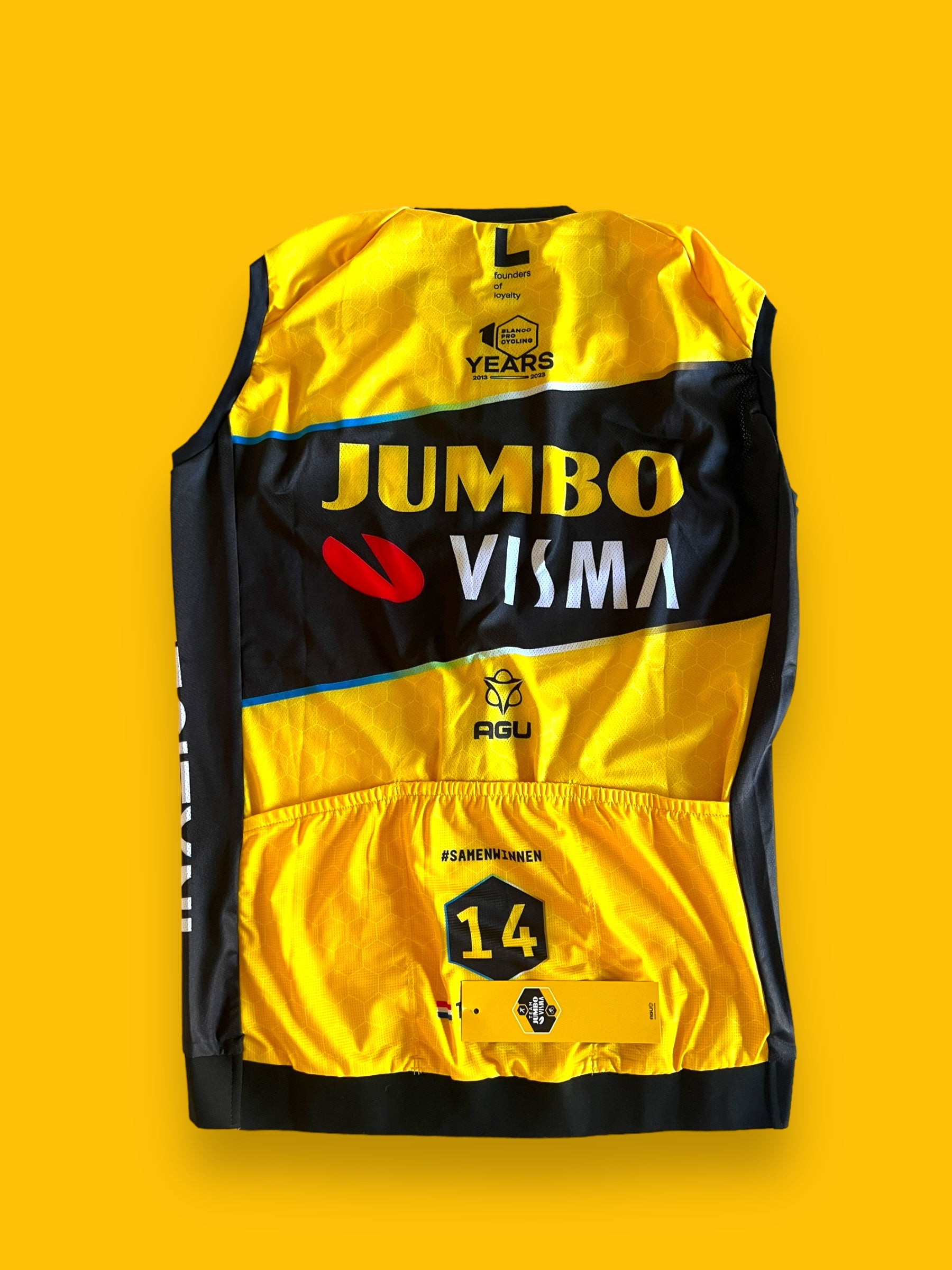 Summer Vest / Gilet | Agu | Jumbo Visma | Pro Cycling Kit
