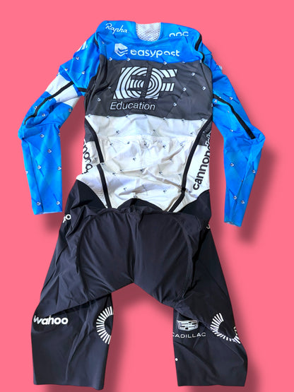 Pro Team Breakaway Suit Roadsuit Estonaian Champion |Rapha |EF Education First|Cycling