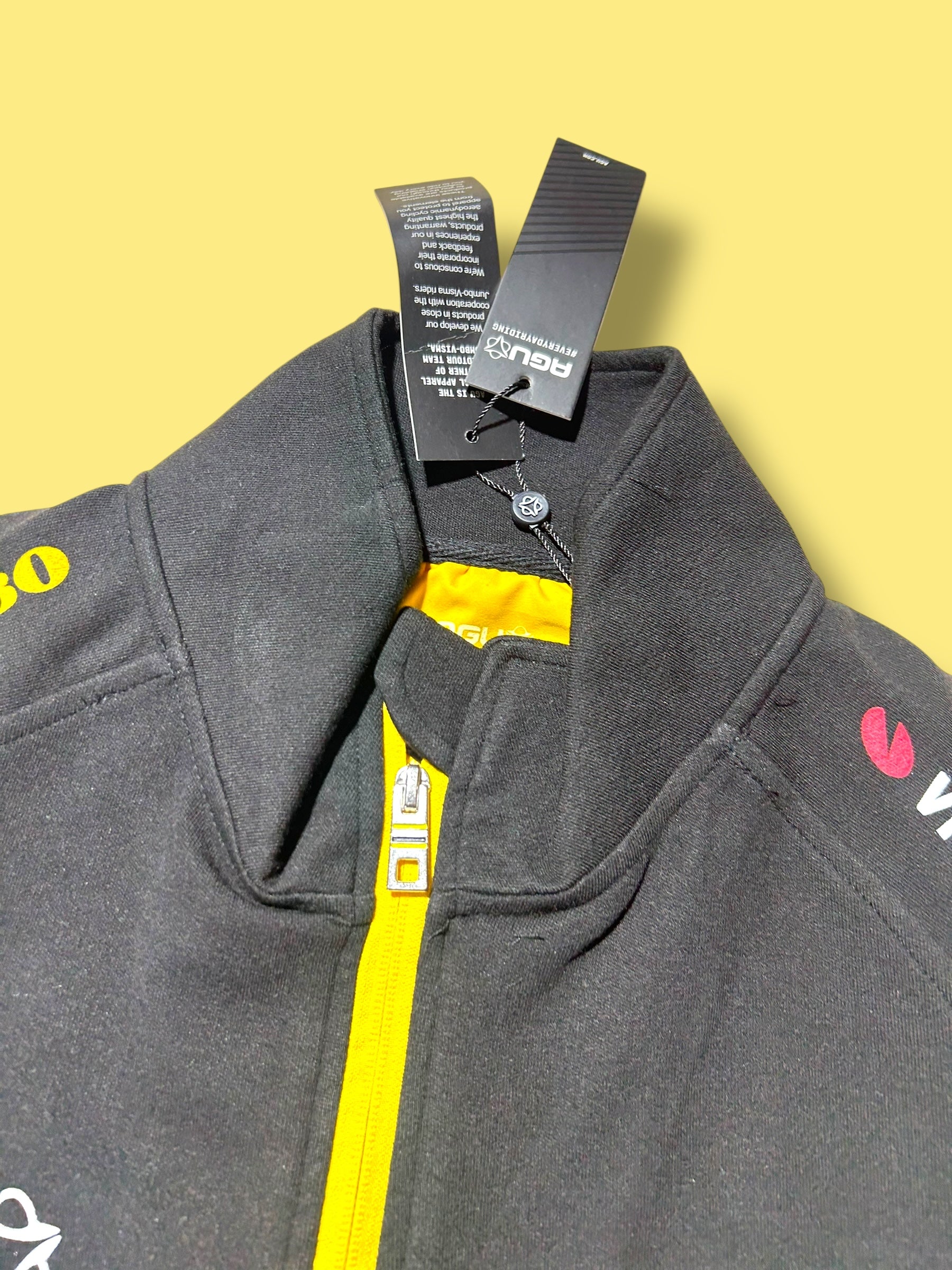 Sweatshirt Track Top  - Team   Rider Issued | Jumbo Visma  | Agu | Pro Cycling Kit