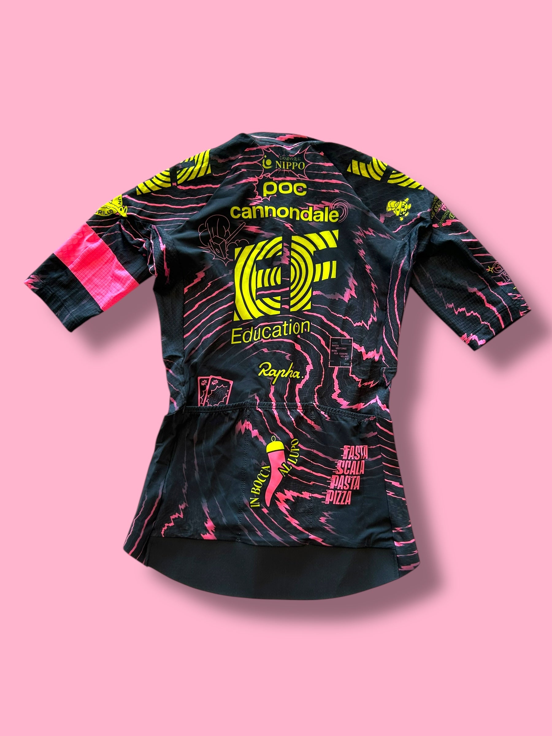 Short Sleeve Jersey Womens -  Flyweight Summer Aero | Rapha Pro Team FLAERO |  EF Education First  | Pro Cycling Kit