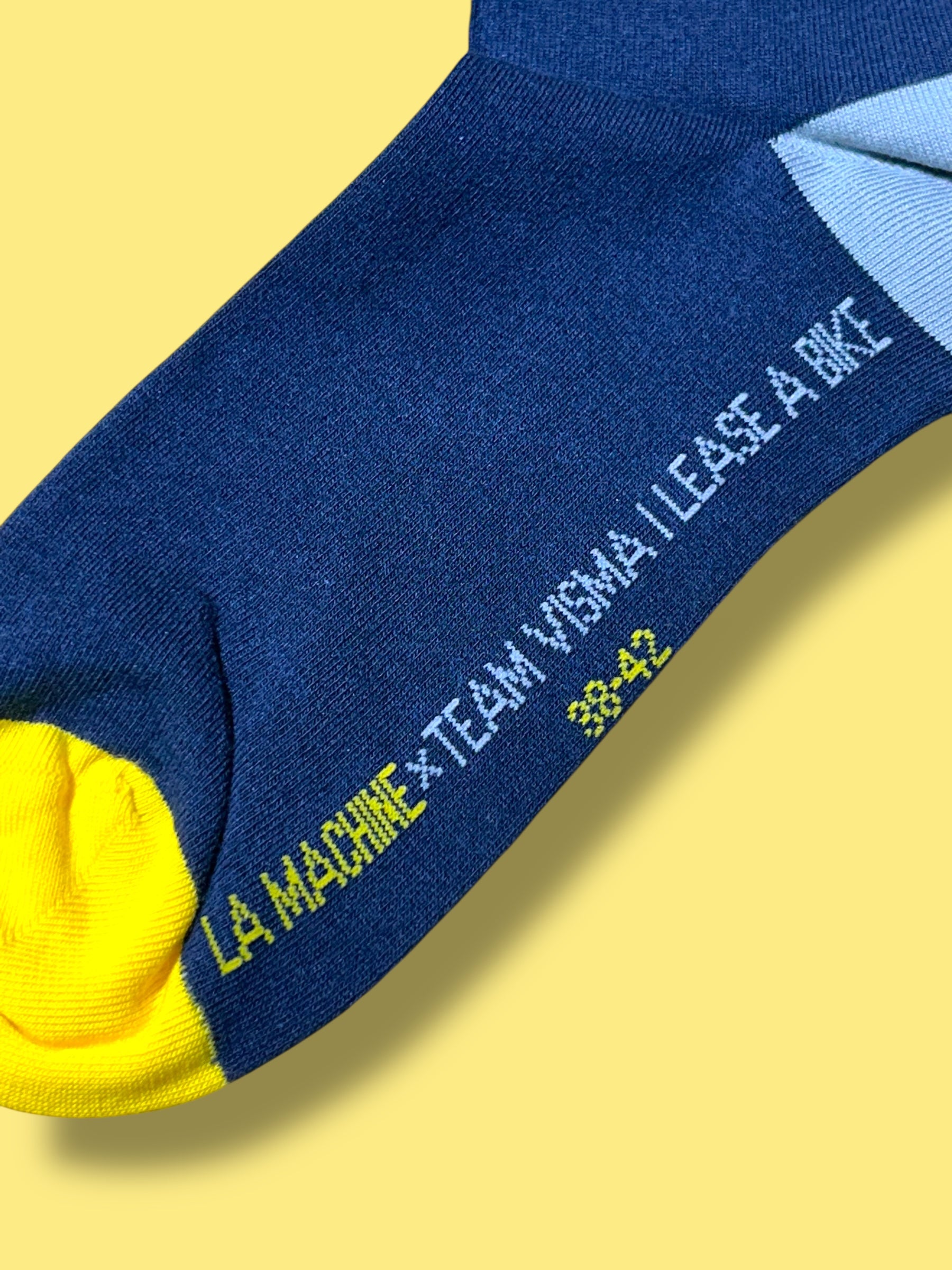 Casual Team Socks   | Jumbo Visma Lease-A-Bike  | Agu | Pro Cycling Kit