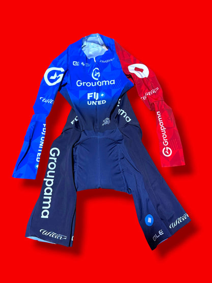 TT Aero Suit Long Sleeve |FDJ Francaise Des Jeux|Ale  Pro Cycling Kit