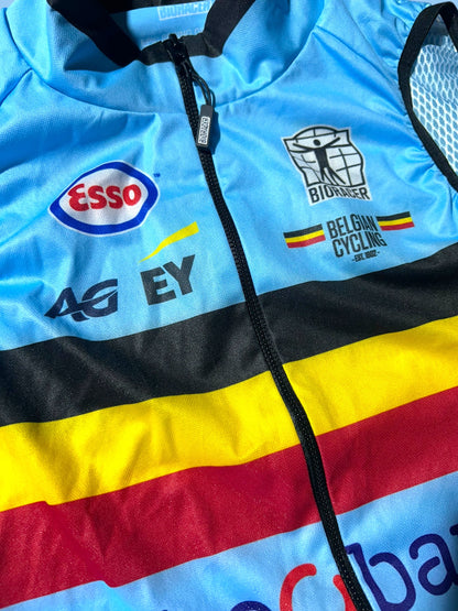 Wind Vest Packable| Belgium| Pro Cycling Kit