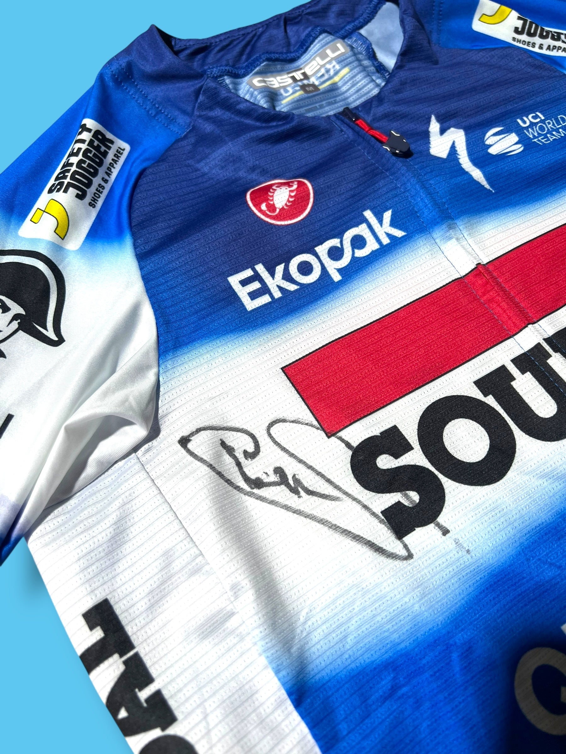 Aero Jersey Remco Evenepoel!  | Castelli |  Soudal Quick-Step| Pro Cycling Kit
