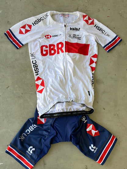 Short Sleeve Jersey & Bib shorts, Cycling Bundle | Kalas | Team GB Great Britain - British Cycling GBR | Pro Cycling Kit