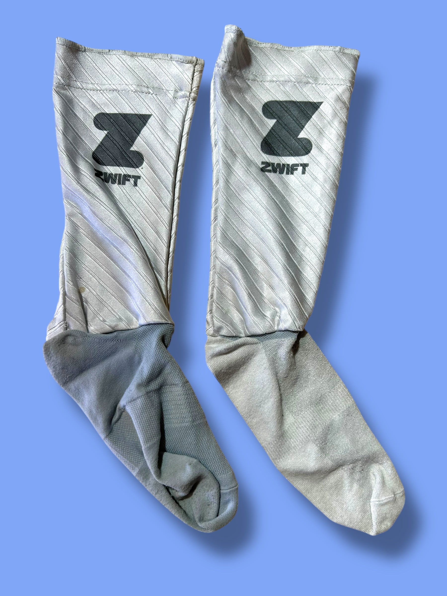 Zwift Aero Socks Super Rare Rider Race Issued  | Alpecin Deceuninck Kalas| Pro Cycling Kit