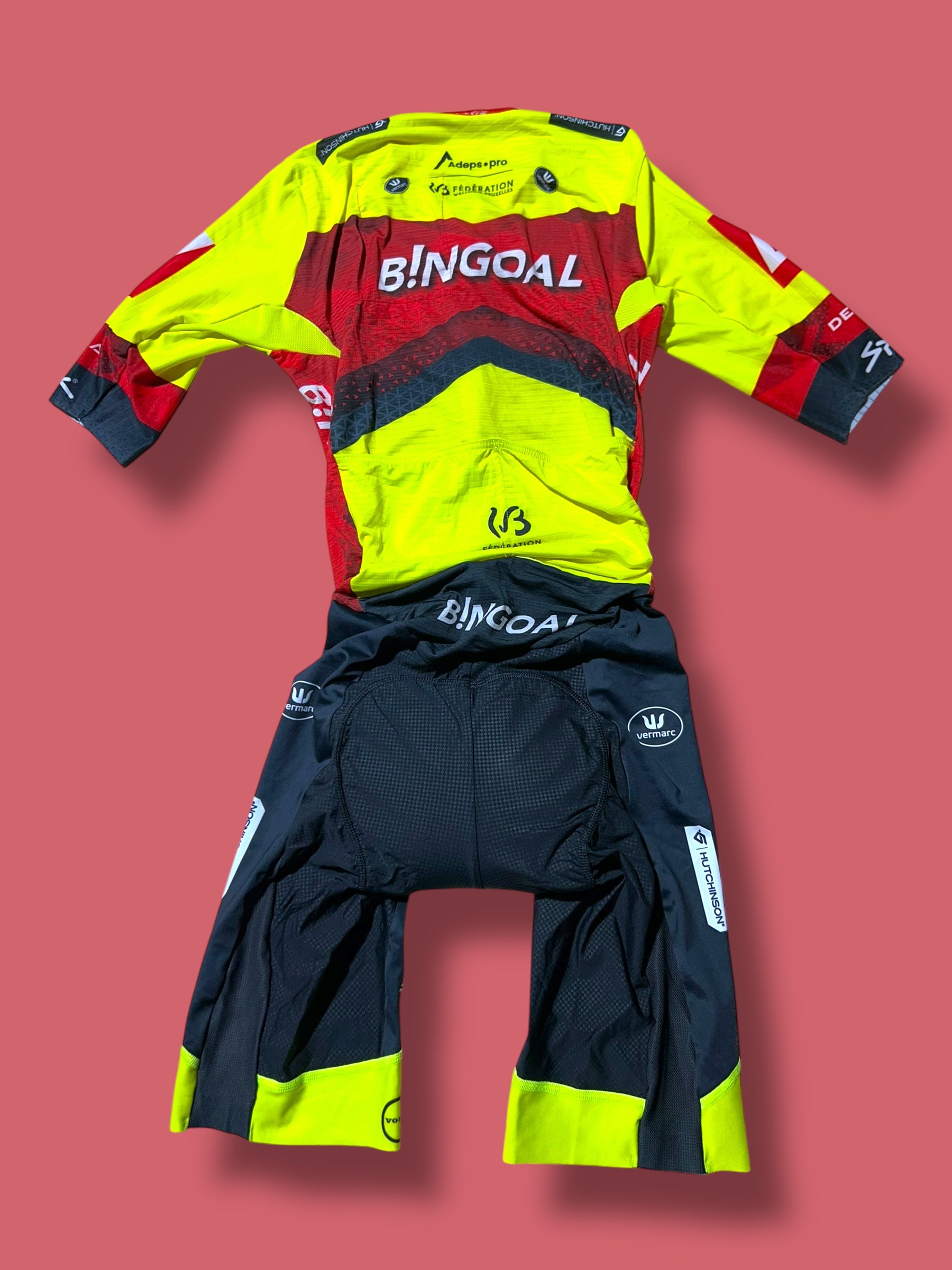 Aero Race Suit Skinsuit Roadsuit | Bingoal Vermarc| Pro Cycling Kit