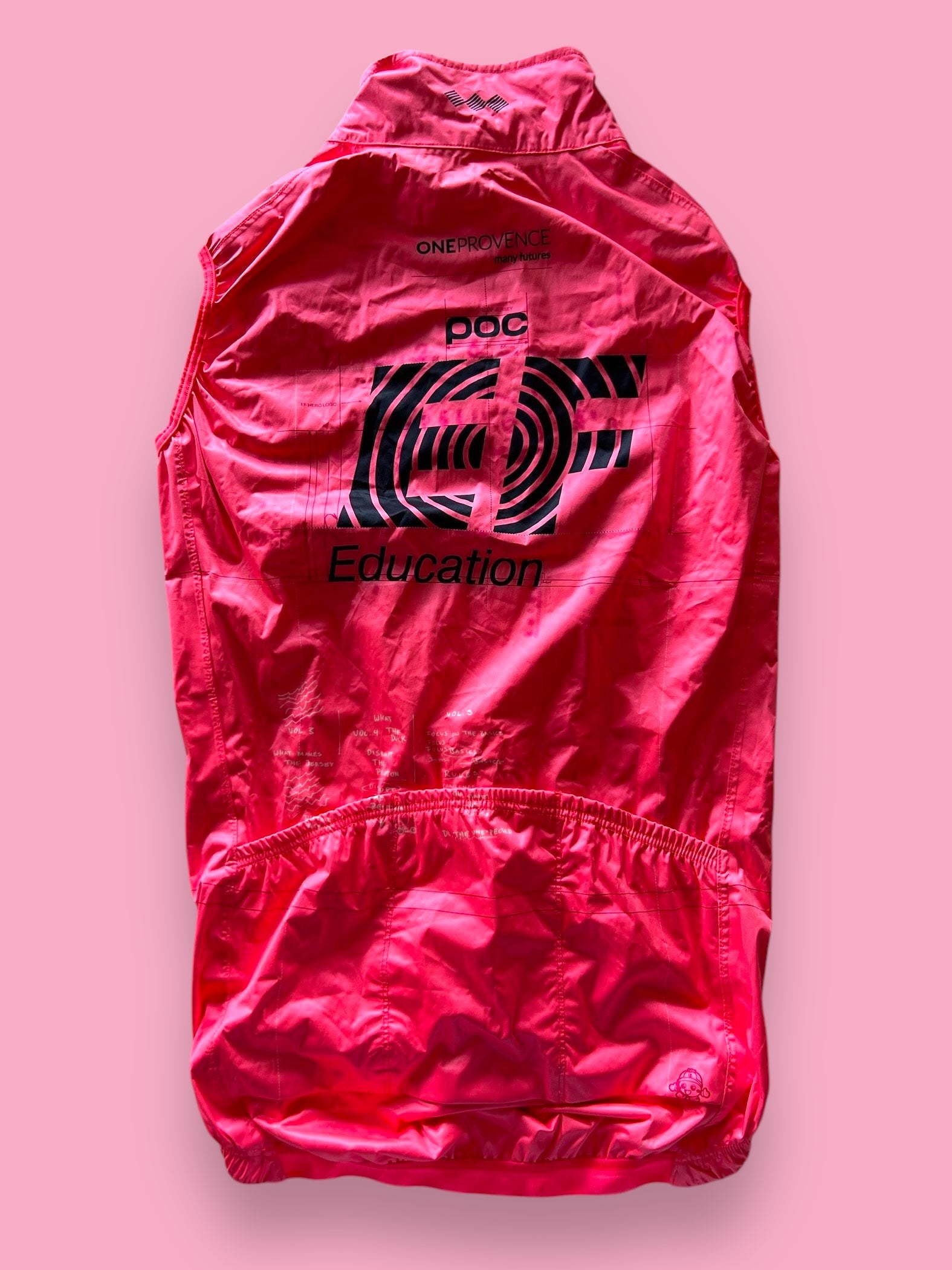 Waterproof Rain Vest | Rapha | EF Education First Mens | Pro Team Cycling Kit