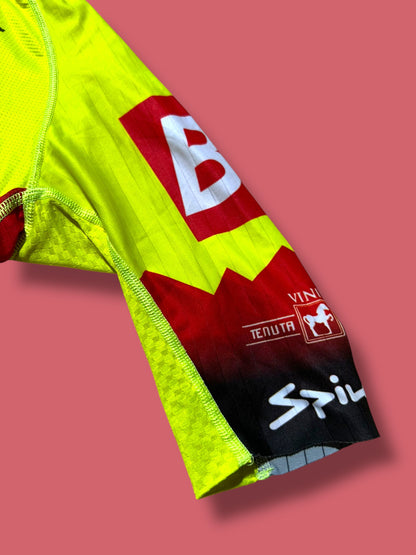 Aero Jersey Team Rider Issued| Bingoal Vermarc| Pro Cycling Kit