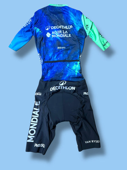 Roadsuit Aerosuit Racing Body| Decathlon AG2R La Mondiale  | Rosti | Pro Cycling Kit