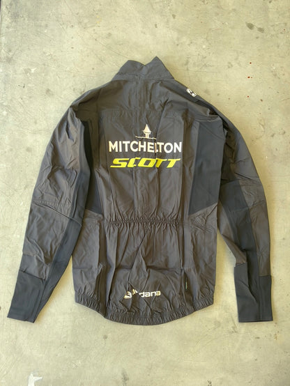 Rain Jacket Monsoon Lyte Long Sleeve Waterproof Jacket  | Giordana | Mitchelton Scott | Pro Cycling Kit