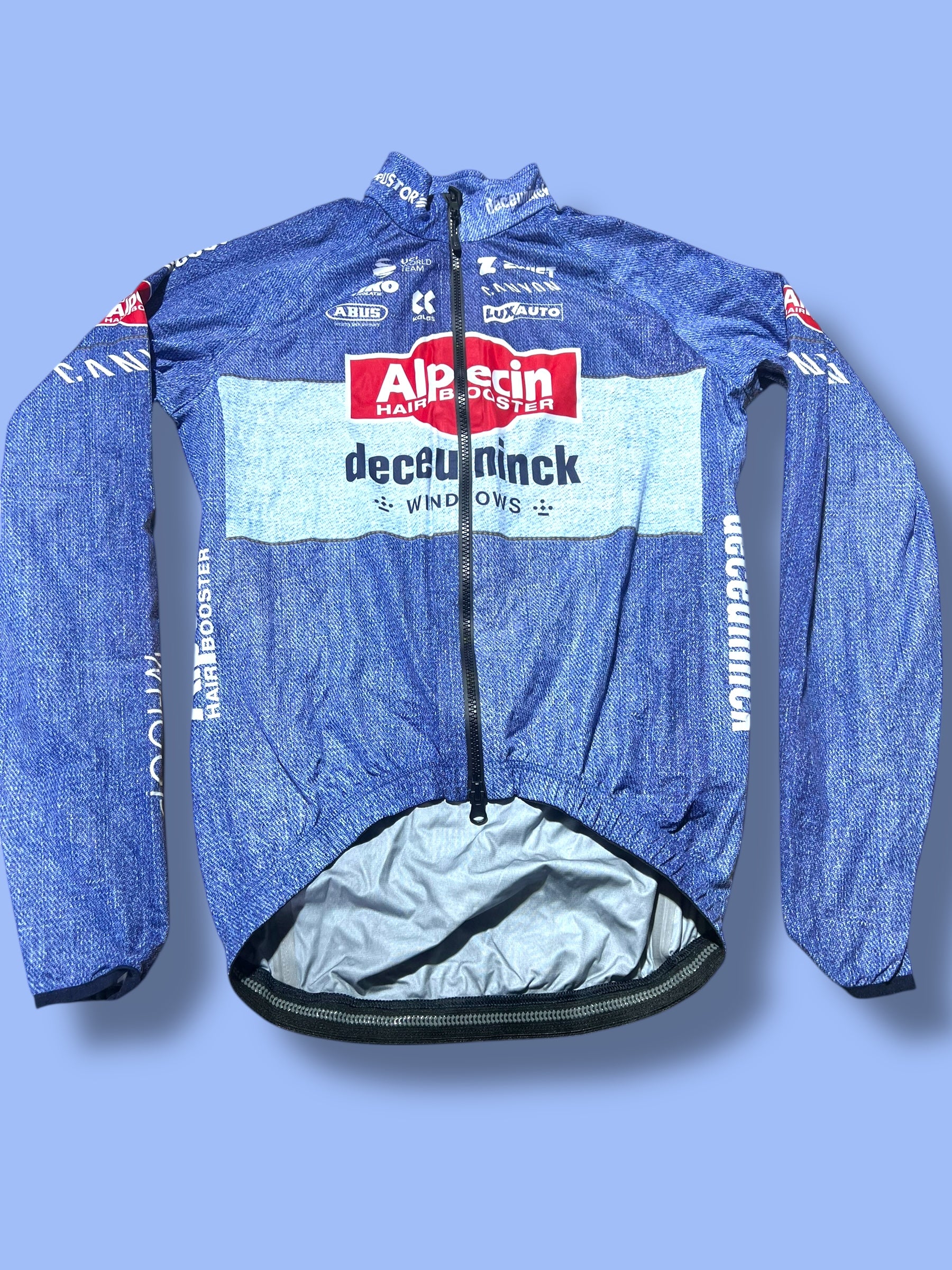 Rain Jacket Packable Windproof  Water Resistant   | Alpecin Deceuninck Kalas| Pro Cycling Kit