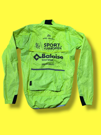 Waterproof Jacket Cape Rain  Windproof  | Vermarc |  Flanders Baloise| Pro Cycling Kit