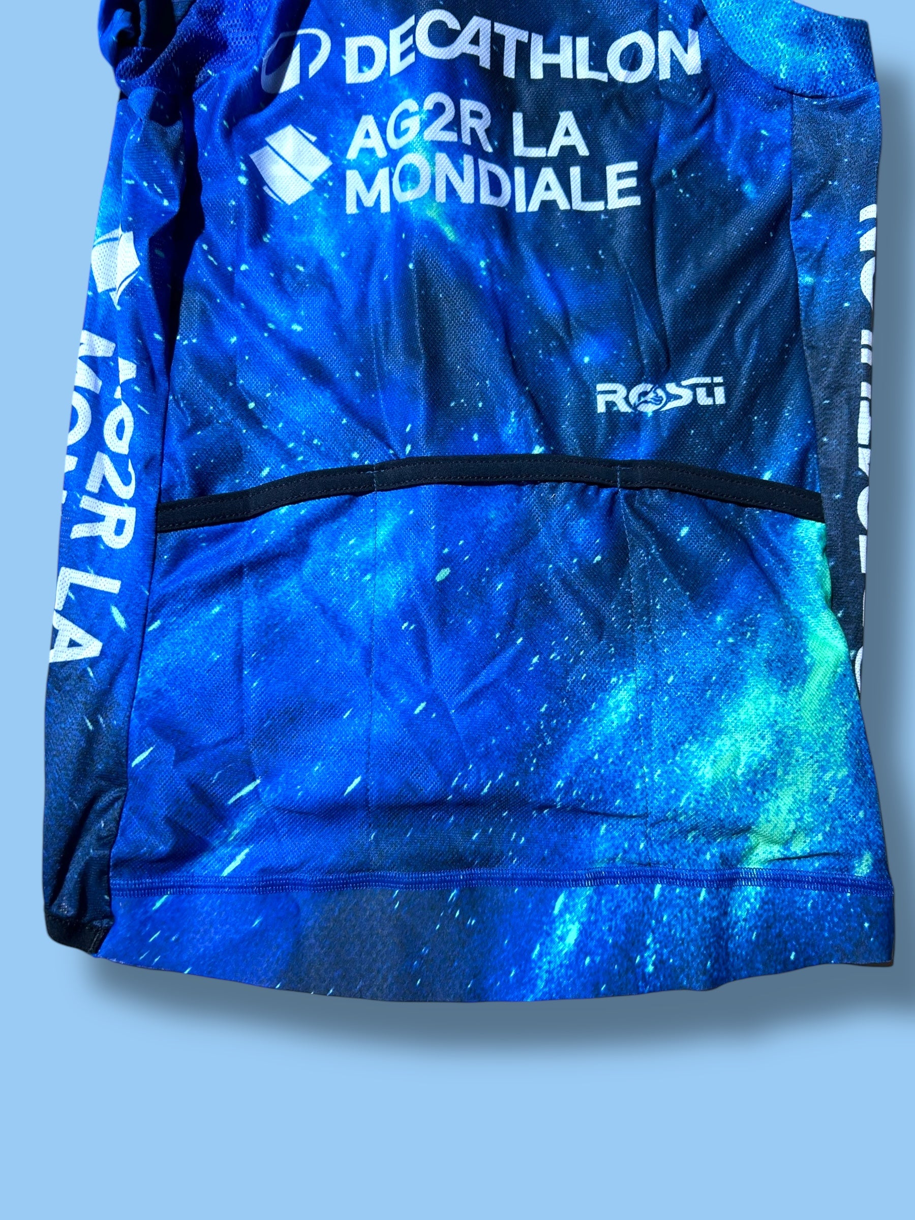 Aero Jersey Short Sleeve Racing Maillot   | Decathlon AG2R La Mondiale  | Rosti | Pro Cycling Kit