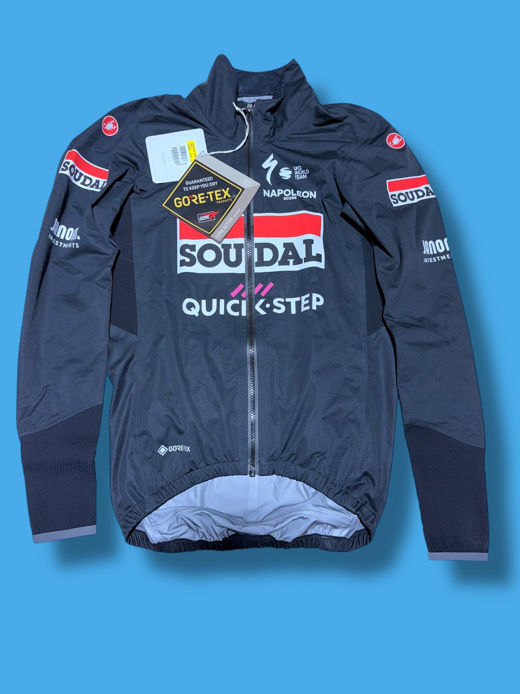 Gavia Rain Jacket  |Castelli|Soudal Quick-Step