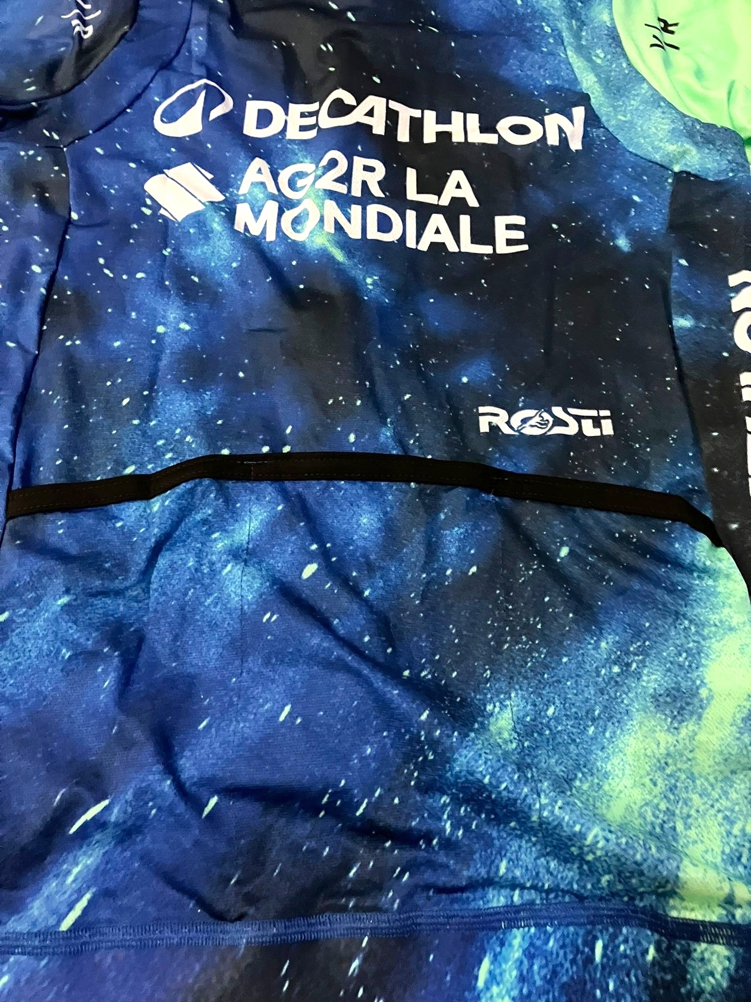 Aero Jersey Summer WARBASSE USA Lightweight Short Sleeve Racing Maillot  Ete  | Decathlon AG2R La Mondiale  | Rosti | Pro Cycling Kit