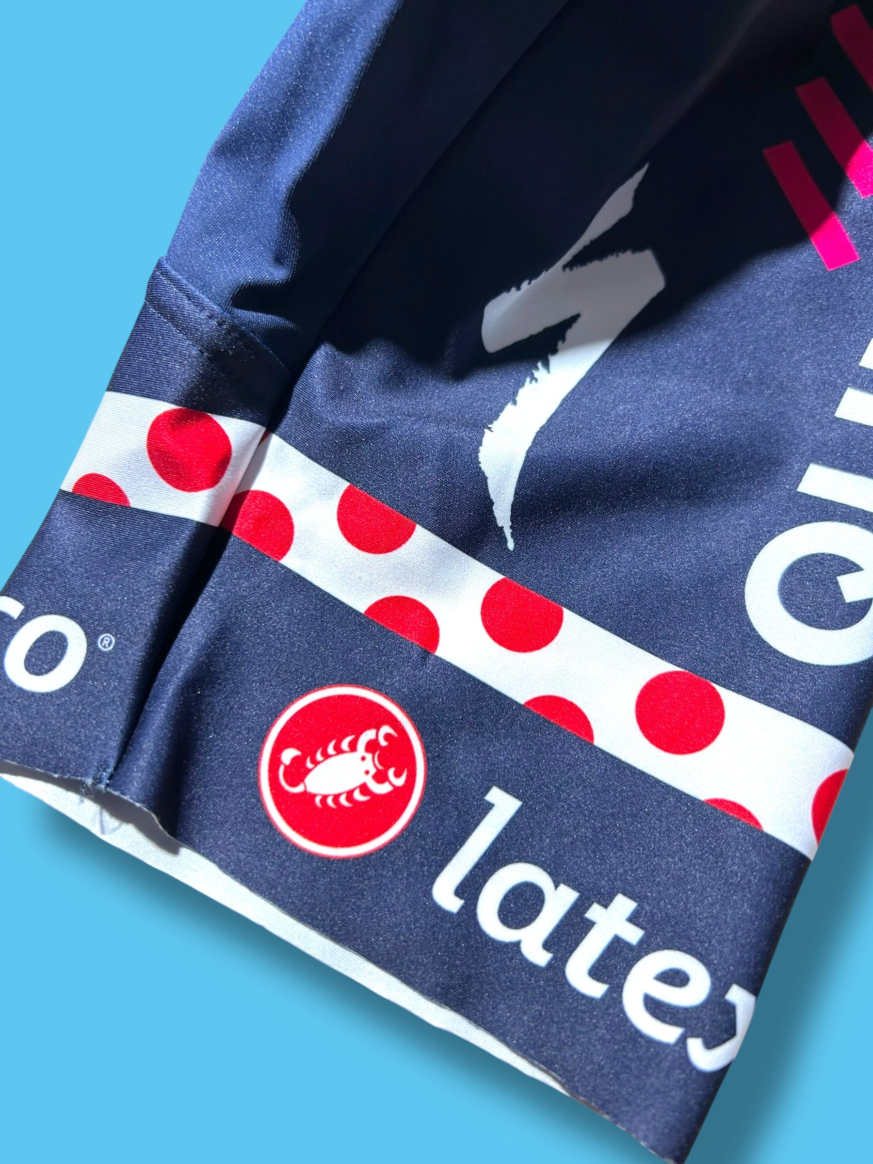 Aero RC Bib Shorts Bibs Tour de France Polka Dot Jersey  | Castelli |  Soudal Quick-Step| Pro Cycling Kit
