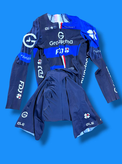 Prototype TT Time Trial Triathlon Suit Top Secret!  / Groupama FDJ Francaise des Jeux |Ale