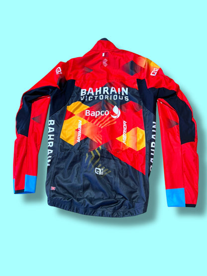 Long Sleeve Jacket Gabba Windproof  Thermal Winter | Ale |Bahrain Victorious| Pro Cycling Kit