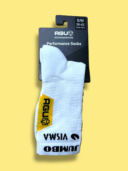 Race Socks   | Jumbo Visma Lease-A-Bike  | Agu | Pro Cycling Kit