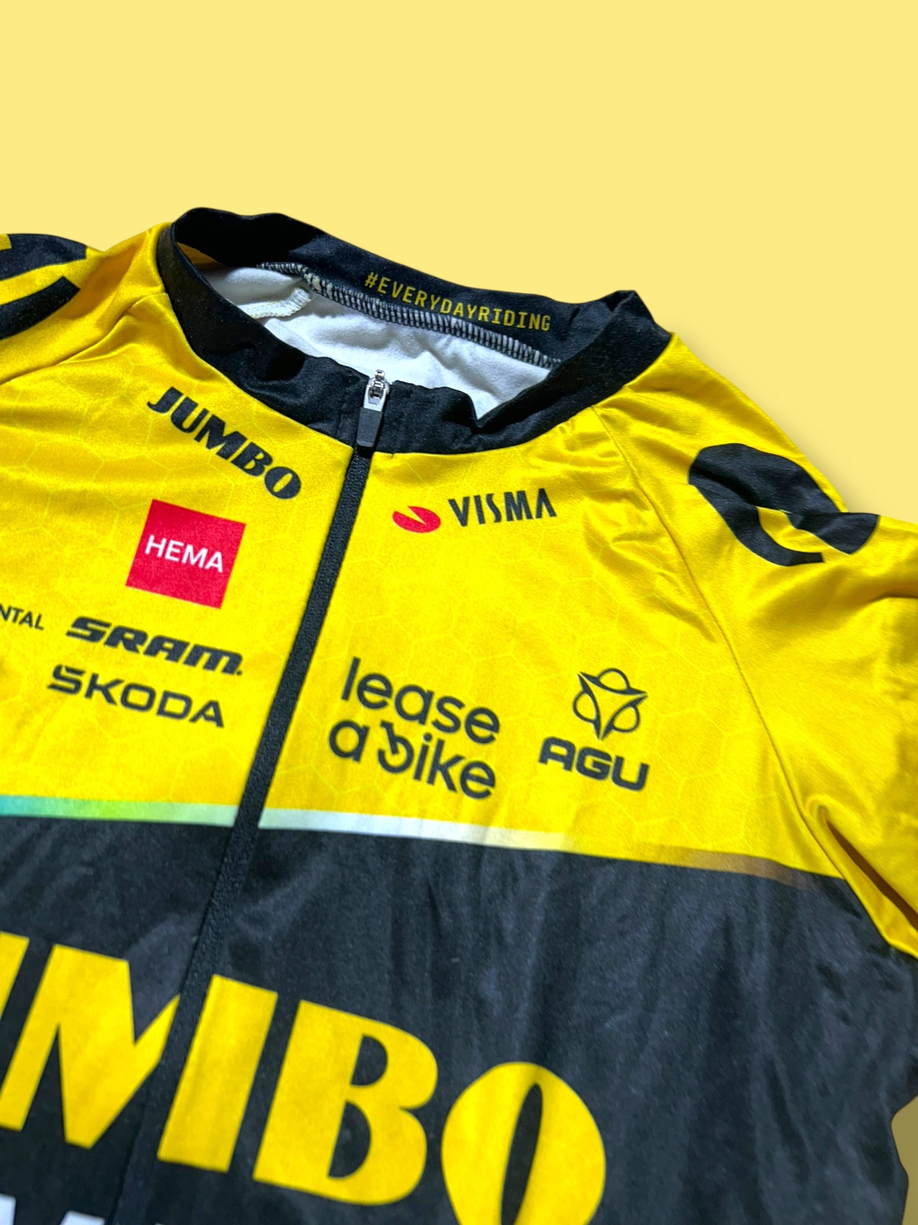 Winter Jersey Midweight  Race -  Rider Issued | Jumbo Visma  | Agu | Pro Cycling Kit