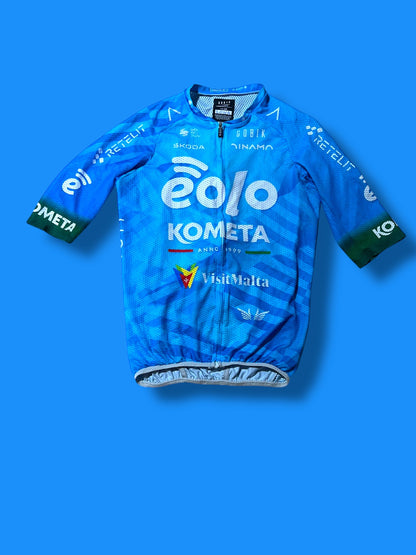 Aero Jersey and Bib Shorts Bundle|Eolo Kometa North Wave| Pro Cycling Kit