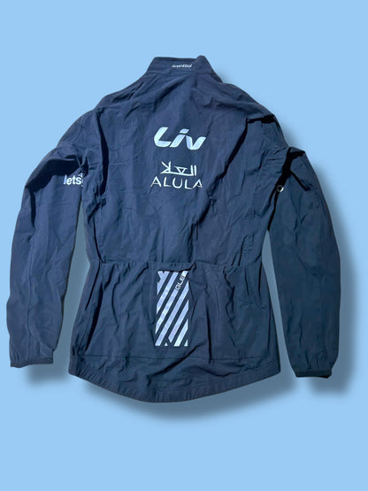Rain Jersey Winter Waterproof Long Sleeve  Klimatik Racing Packable Womens| Ale |  Jayco Alula| Pro Cycling Kit