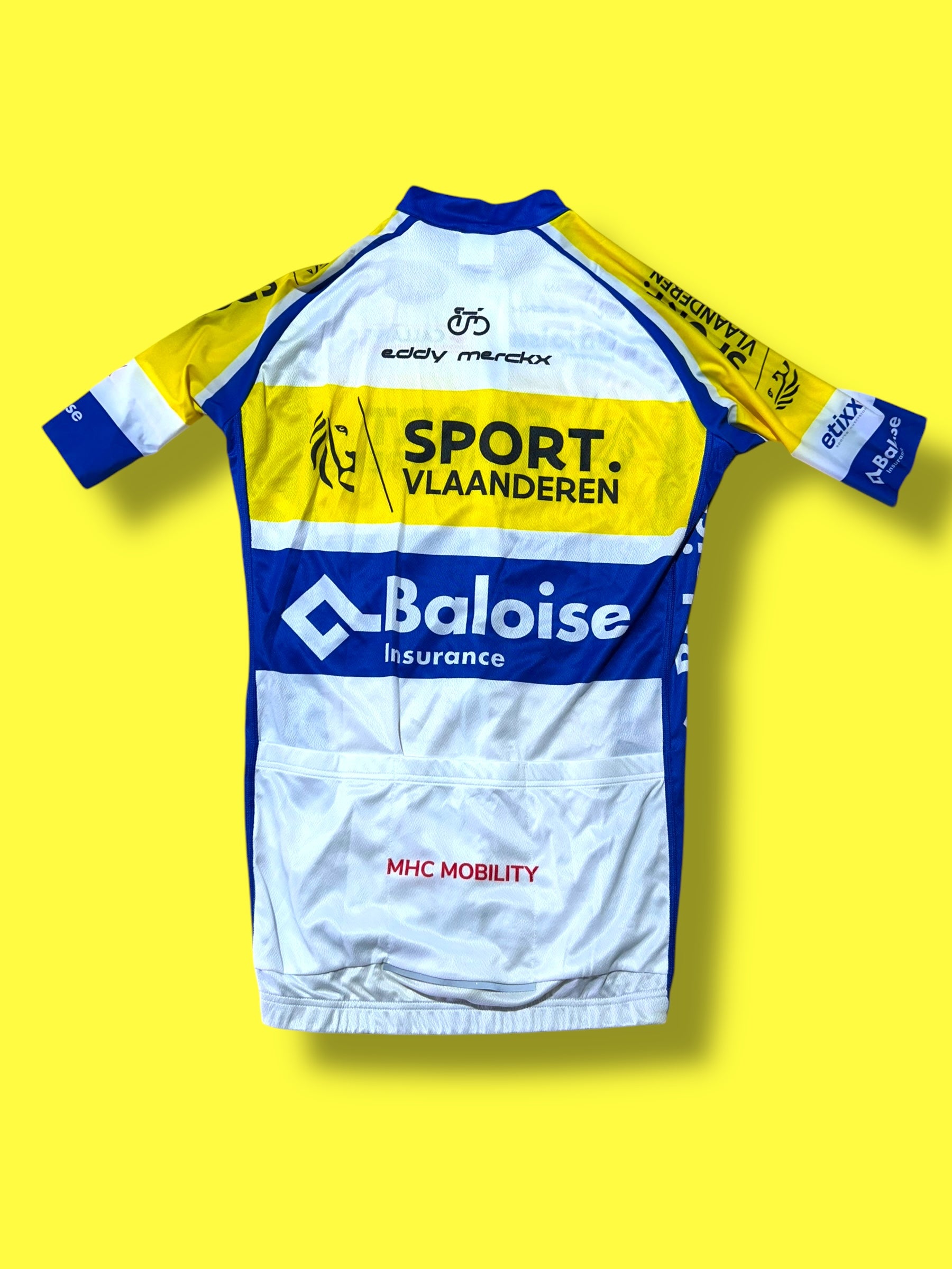 Aero Jersey Lightweight Racing - Rider Issued  | Vermarc |  Flanders Baloise| Pro Cycling Kit