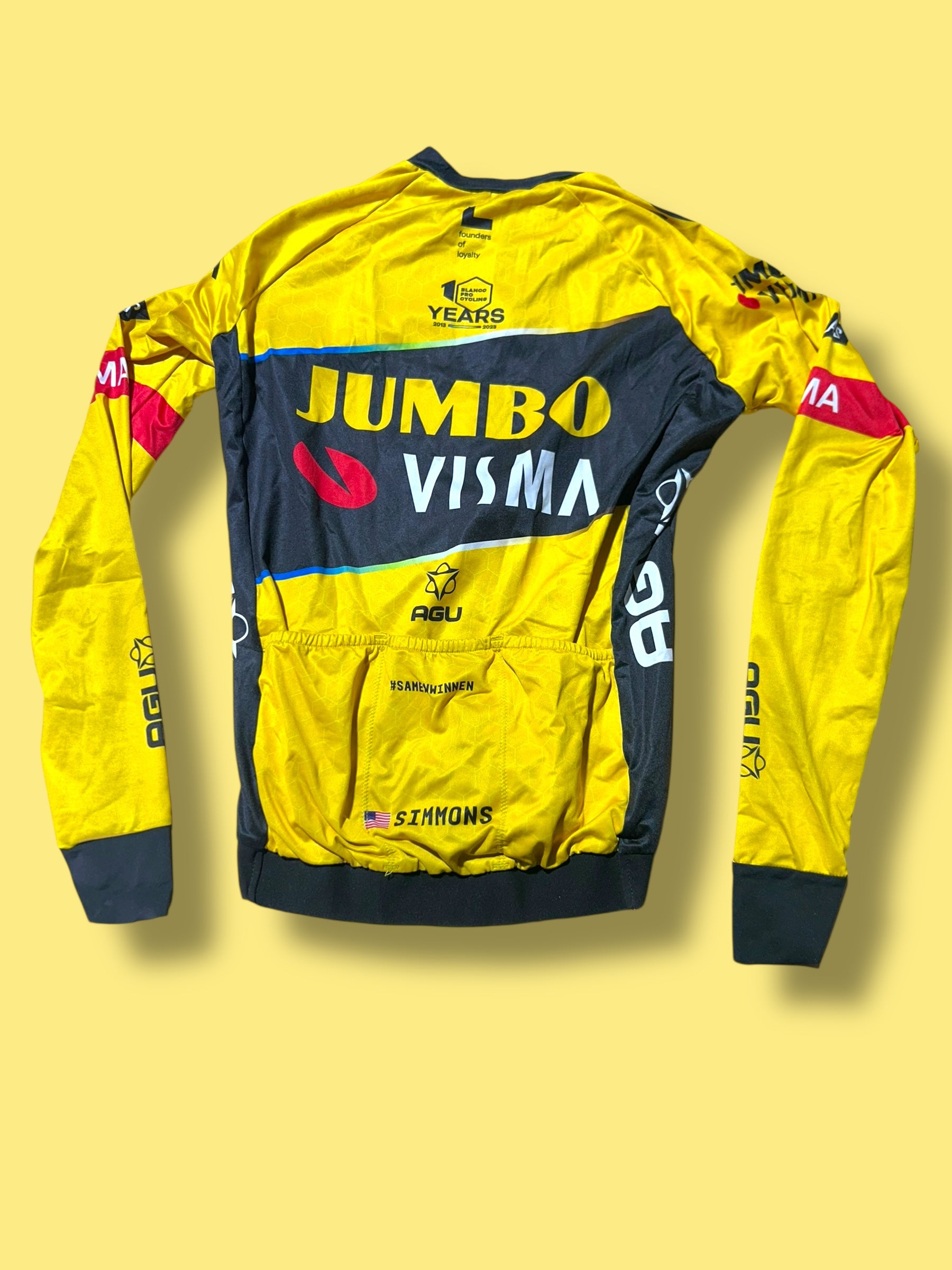 Winter Jersey Midweight  Race -  Rider Issued | Jumbo Visma  | Agu | Pro Cycling Kit