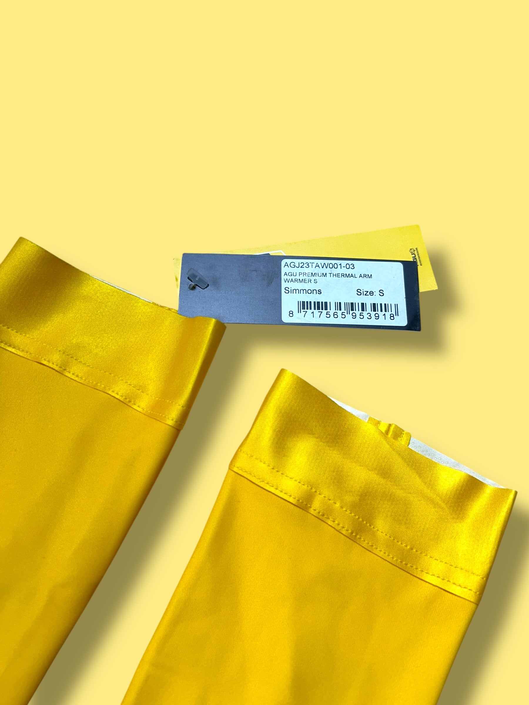 Arm Warmers Thermal Winter Race -  Rider Issued | Jumbo Visma  | Agu | Pro Cycling Kit