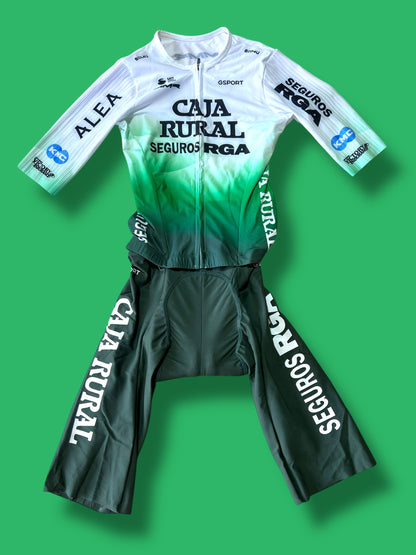 Aero Suit Racesuit Roadsuit G-Sport |Caja Rural  |Cycling