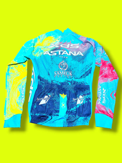 Long Sleeve Winter Thermal Jersey | XDS Astana | Biemme Men's Pro Kit