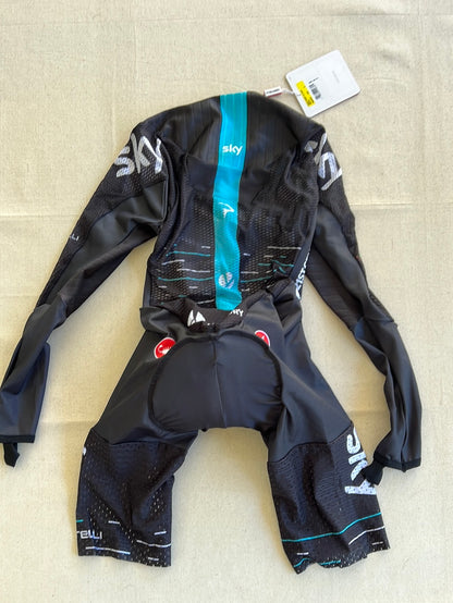 TT Suit Long Sleeve Body Paint 3.3 | Castelli | Team Sky | Pro Cycling Kit
