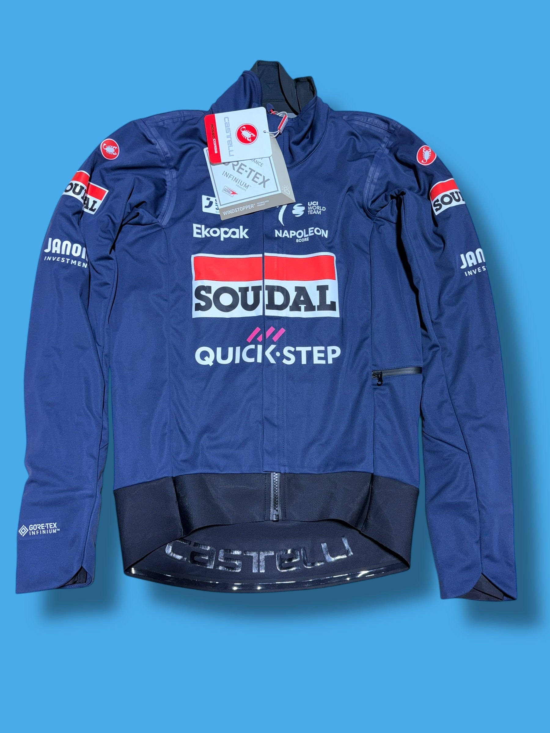 Alpha RoS Rain/Winter Thermal Jacket |Castelli|Soudal Quick-Step