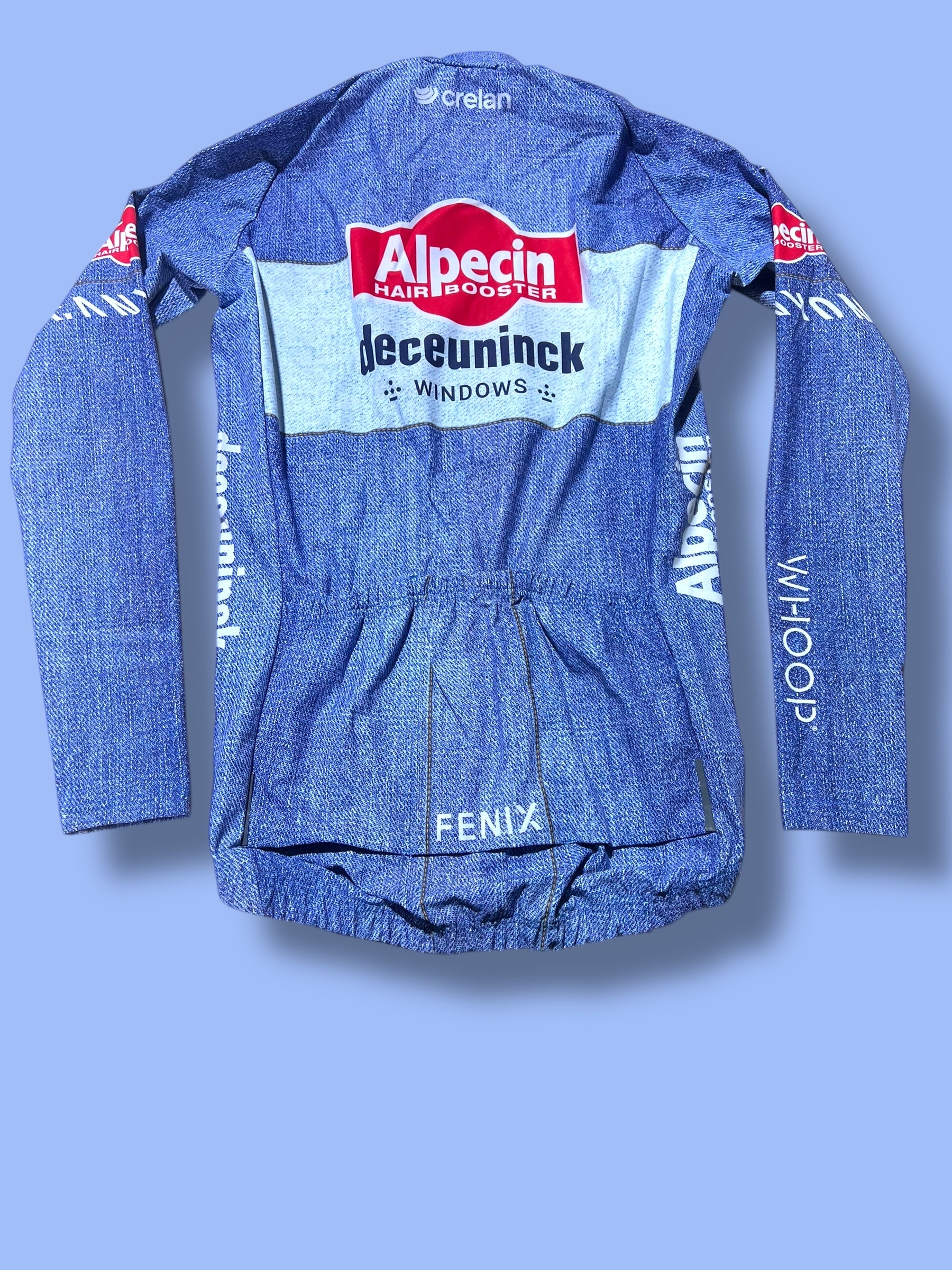 Winter Long Sleeve  Jersey Thermal Windproof   | Alpecin Deceuninck Kalas| Pro Cycling Kit