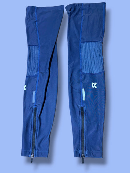 Leg  Warmers  Thermal Fleece Rider Race Issued  | Alpecin Deceuninck Kalas| Pro Cycling Kit