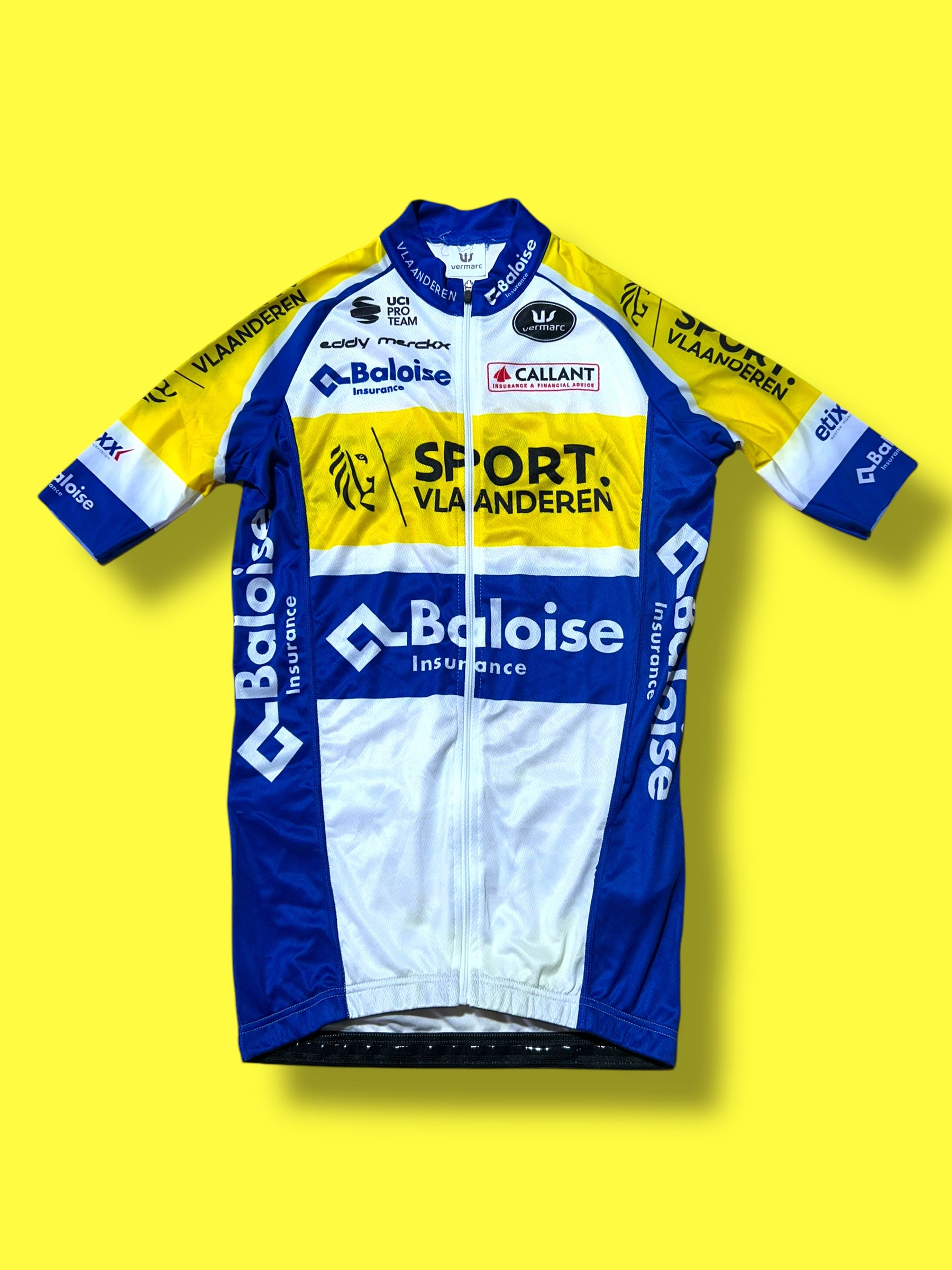Aero Jersey Lightweight Racing - Rider Issued  | Vermarc |  Flanders Baloise| Pro Cycling Kit